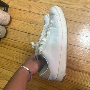 White Leather Sneakers